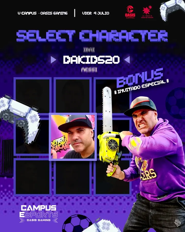 SELECT-PLAYER-DAKID-blue — Carteles